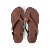 Veldskoen Ladies Plakkie - Thin Strap (Brown Leather)