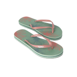 Plakkie Women's Victoria (Green and Dusty Pink)