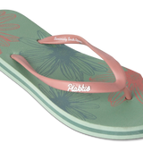 Plakkie Women's Victoria (Green and Dusty Pink)