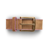 Uhambo Belt 40mm (Pink Detail)